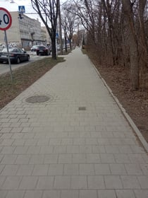 Remont chodników przy ul. Opolskiej (od ul. Świątnickiej do ul. Rybnickiej)